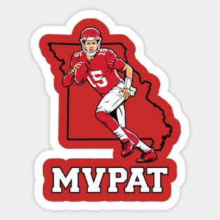 Patrick Mahomes MVPAT Sticker